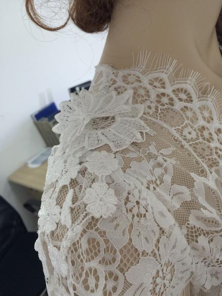 HALTER WHITE LACE TRIANGLE JUMPSUIT