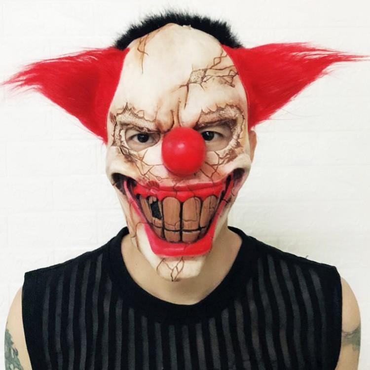 Halloween Christmas Horror Latex Clown Mask