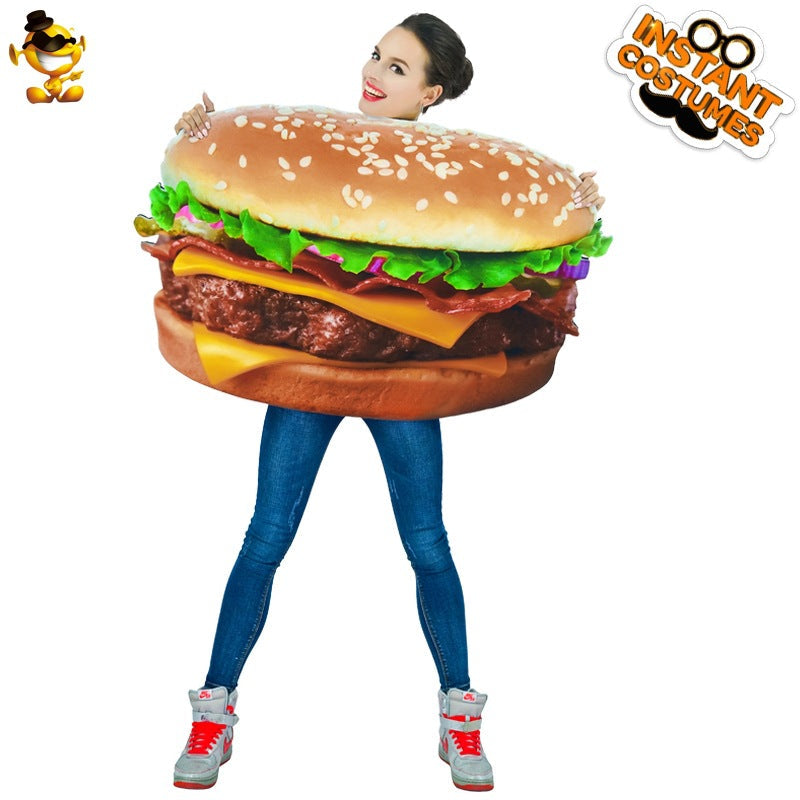 Adult French Fries Costume Halloween Cosplay Role Play Outfit