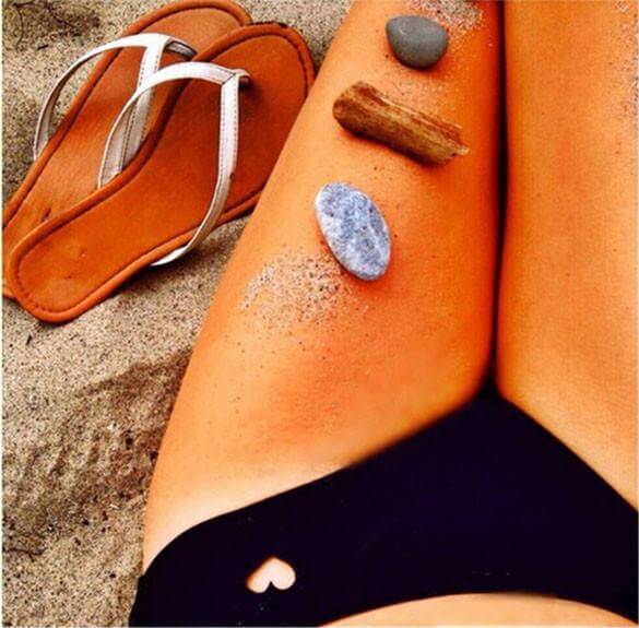 HEART DETAIL BIKINI BOTTOM