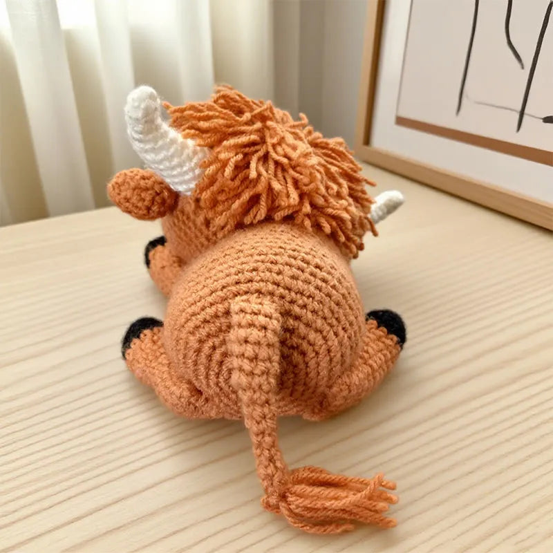 Highland Cow Crochet Kit