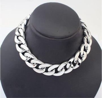 THICK CHAIN JOKER CHAIN NECKLACE