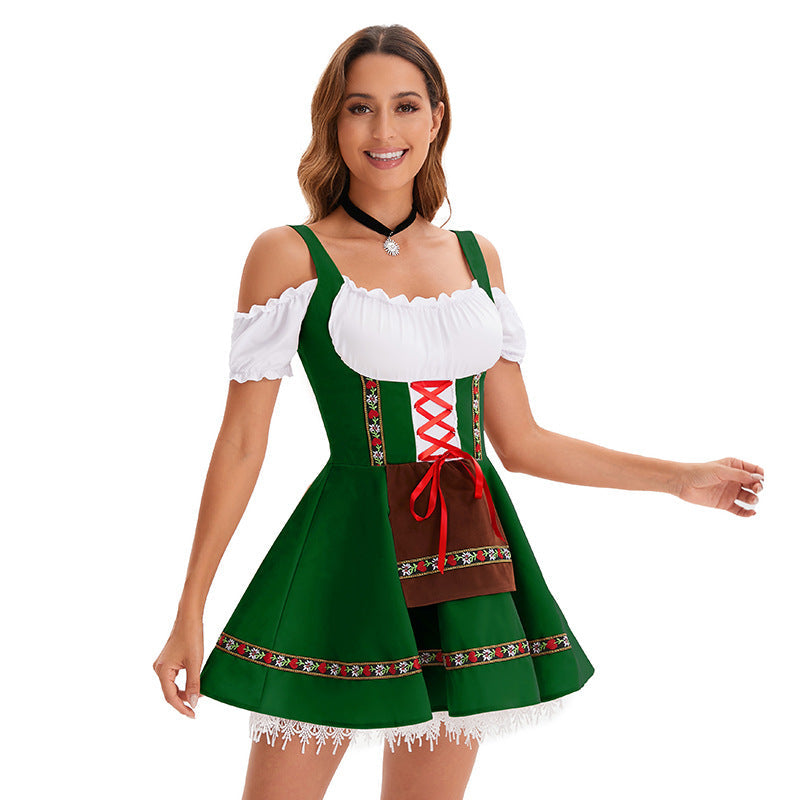 Halloween Party Beer Girl Dress Cosplay Costume