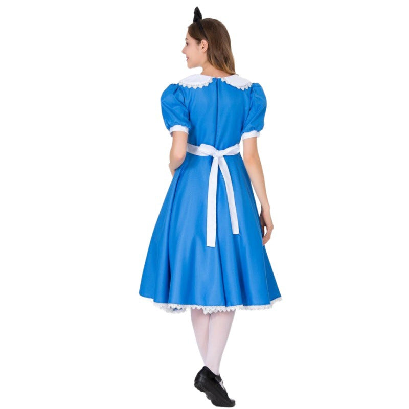 Alice Maid Dress For Halloween Cosplay Stage Performance