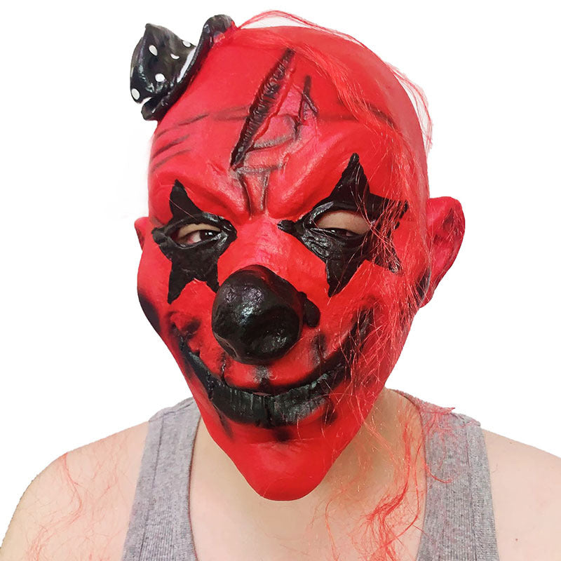 Halloween Clown Mask Scary Prank Party Costume Accessory
