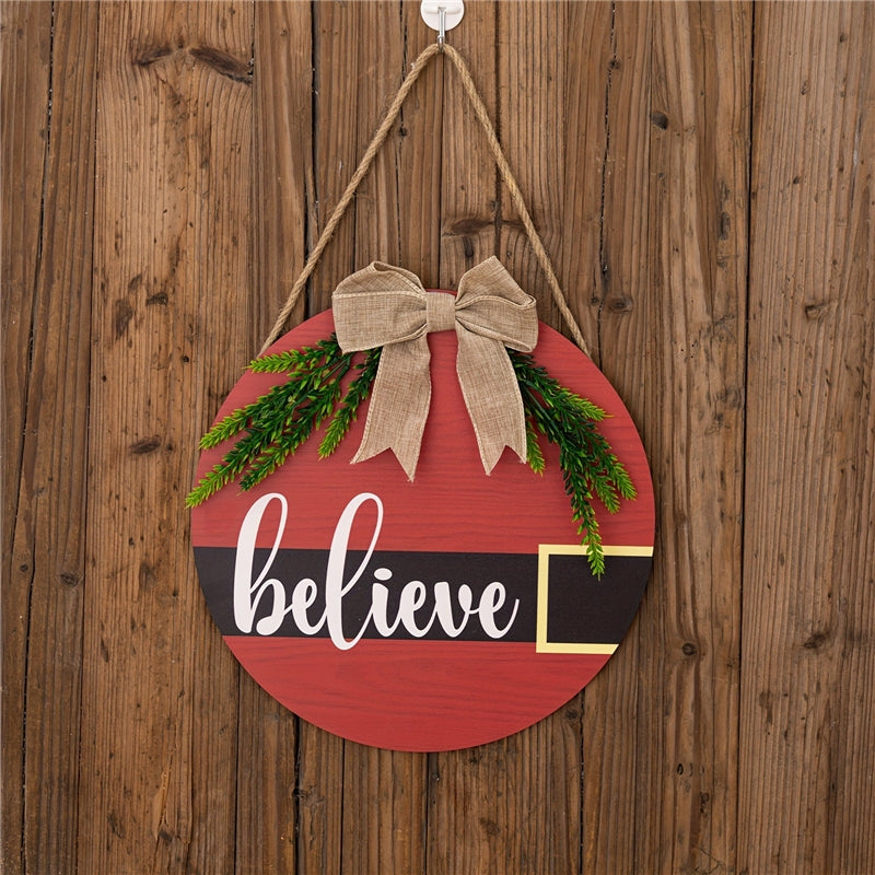 Christmas Decoration Ribbon Webbing Memorial Cartoon Gift