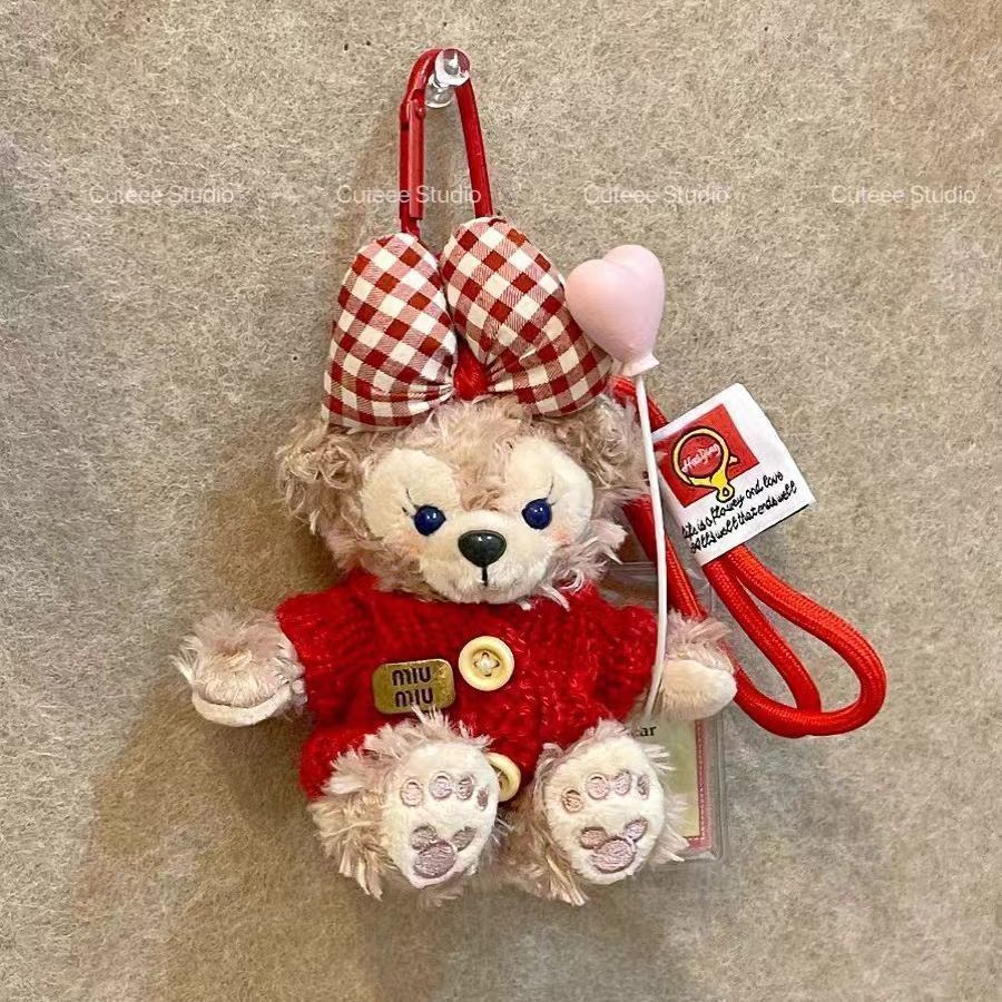Christmas Duffy And Shelliemay Red Bear Plush Toy Gift