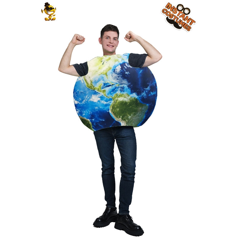 Halloween Adult Kids Earth Costume Cosplay Party Stage Performance