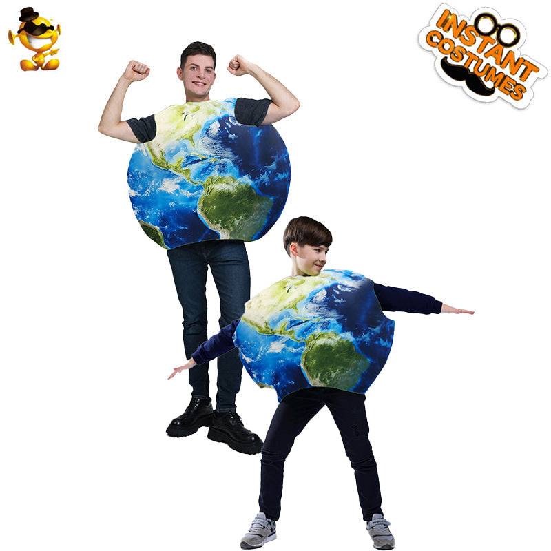 Halloween Adult Kids Earth Costume Cosplay Party Stage Performance