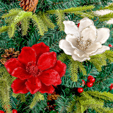Gangzhilian Artificial Christmas Flowers