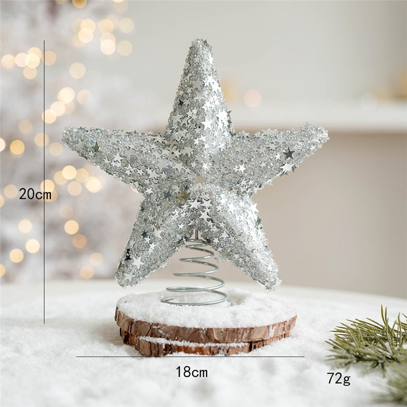 Christmas Foam Tree Topper Star