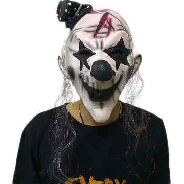 Halloween Clown Mask Scary Prank Party Costume Accessory