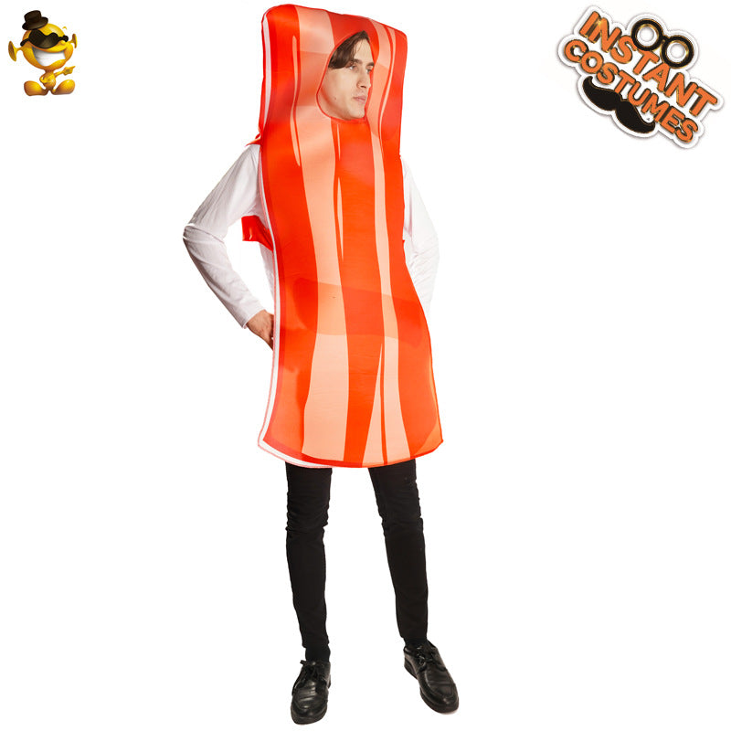 Halloween Adult Bacon Egg Costume Couples Role Play