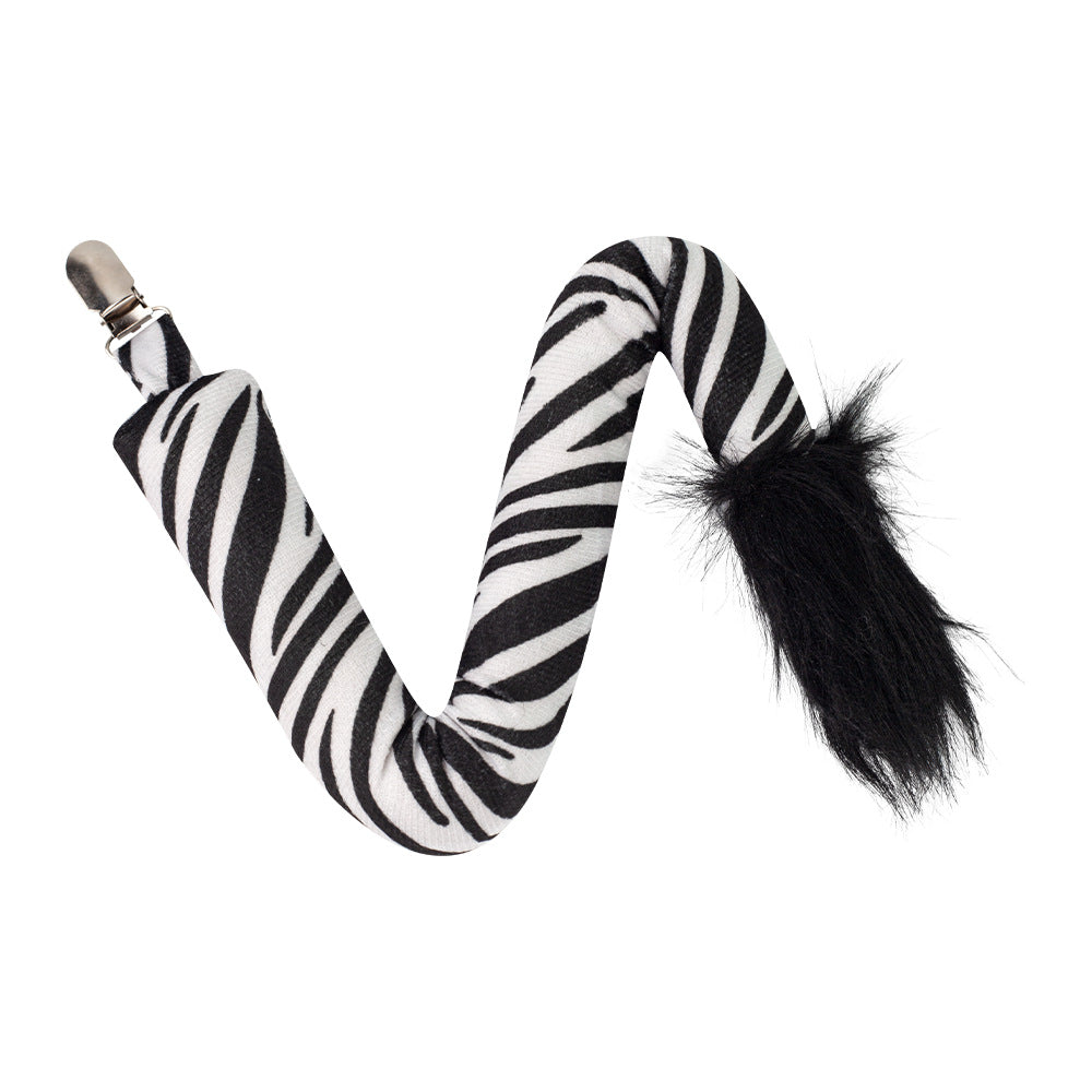Halloween Animal Tail Costume Cow Tiger Tail Set