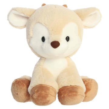 Aurora Plush 13 Inch Dashing Reindeer Buttercream Plush Toy