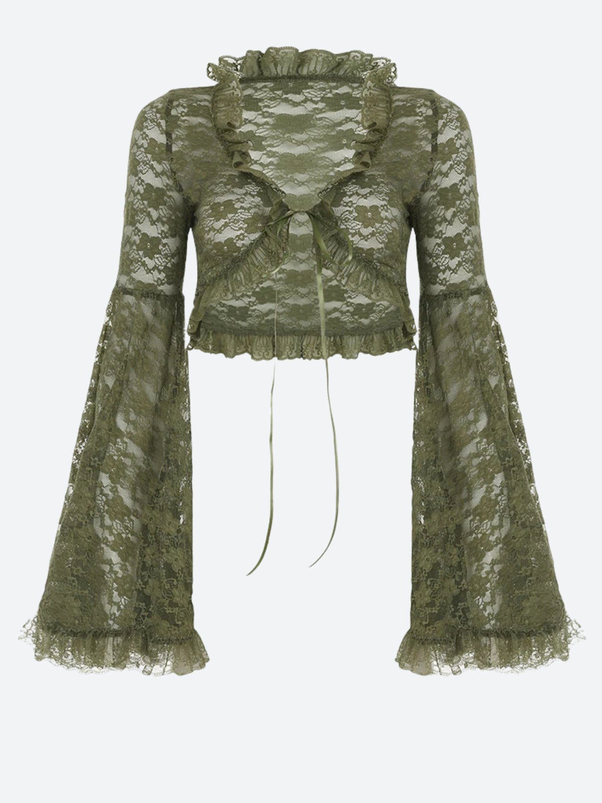 Fairy Grunge Bolero Crop Top