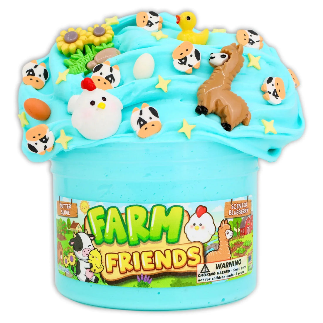 Dope Slimes 8 oz Farm Friends Slime
