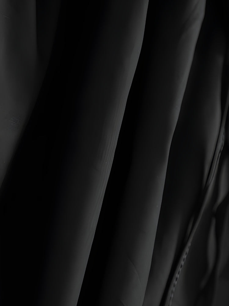 Grunge Ruched Midi Skirt