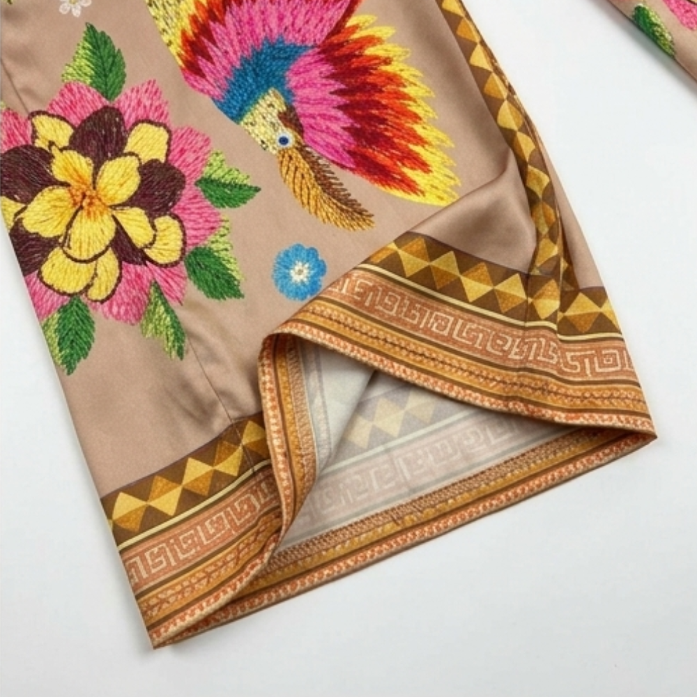 Tropical Print Matching Set