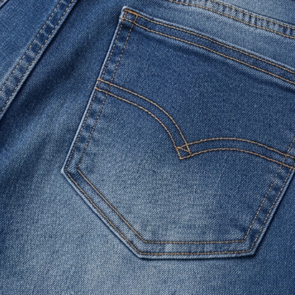Women's Curve-Flattering Frayed Hem Denim Skirt