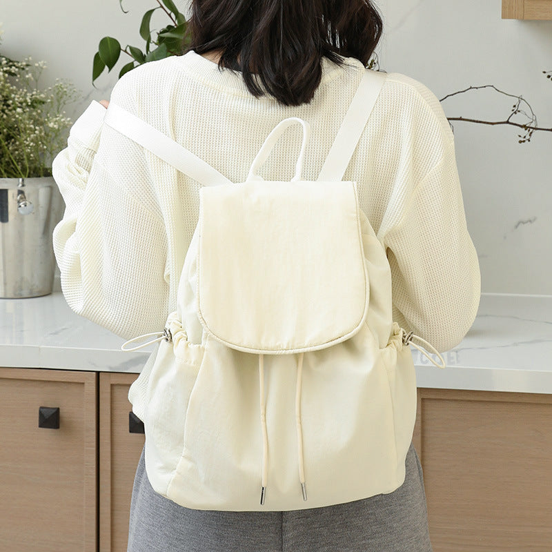 Babakud Casual Retro Drawstring Fashionable Backpack