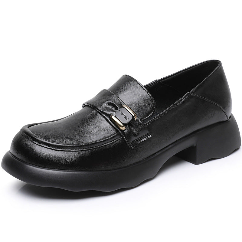 Spring Retro Comfortable Soft Leather Loafers for Women