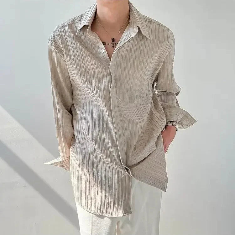 Oversized Textured Shirt