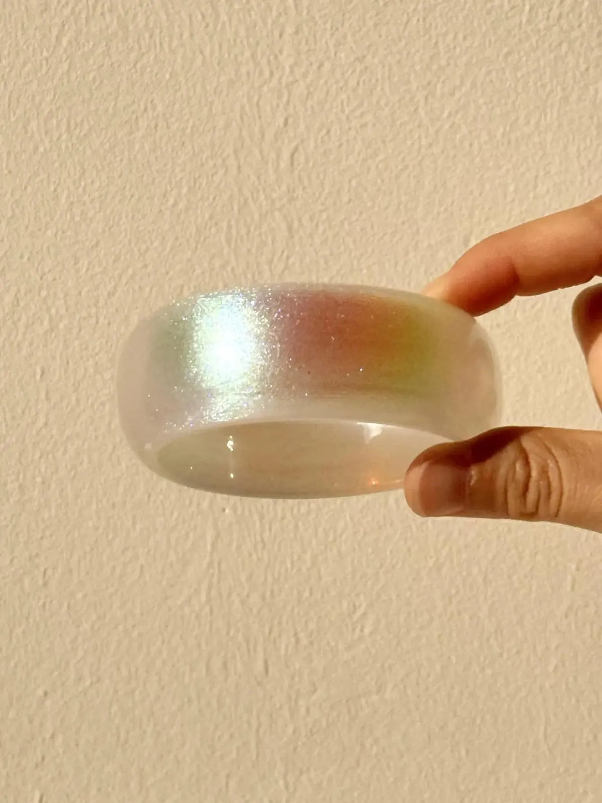 Pearl Chunky Resin Bracelet