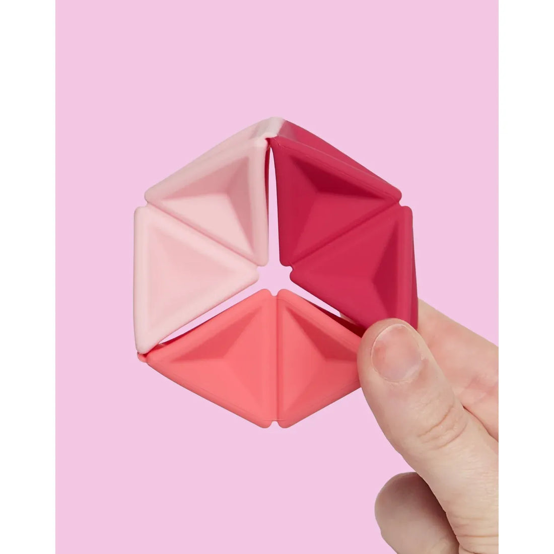 Speks Pivot Silicone Sensory Fidget Toy - Magenta