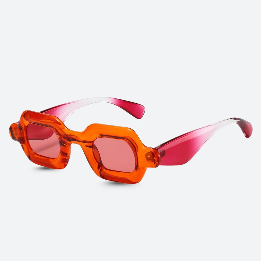 Sheer Rectangle Sunglasses