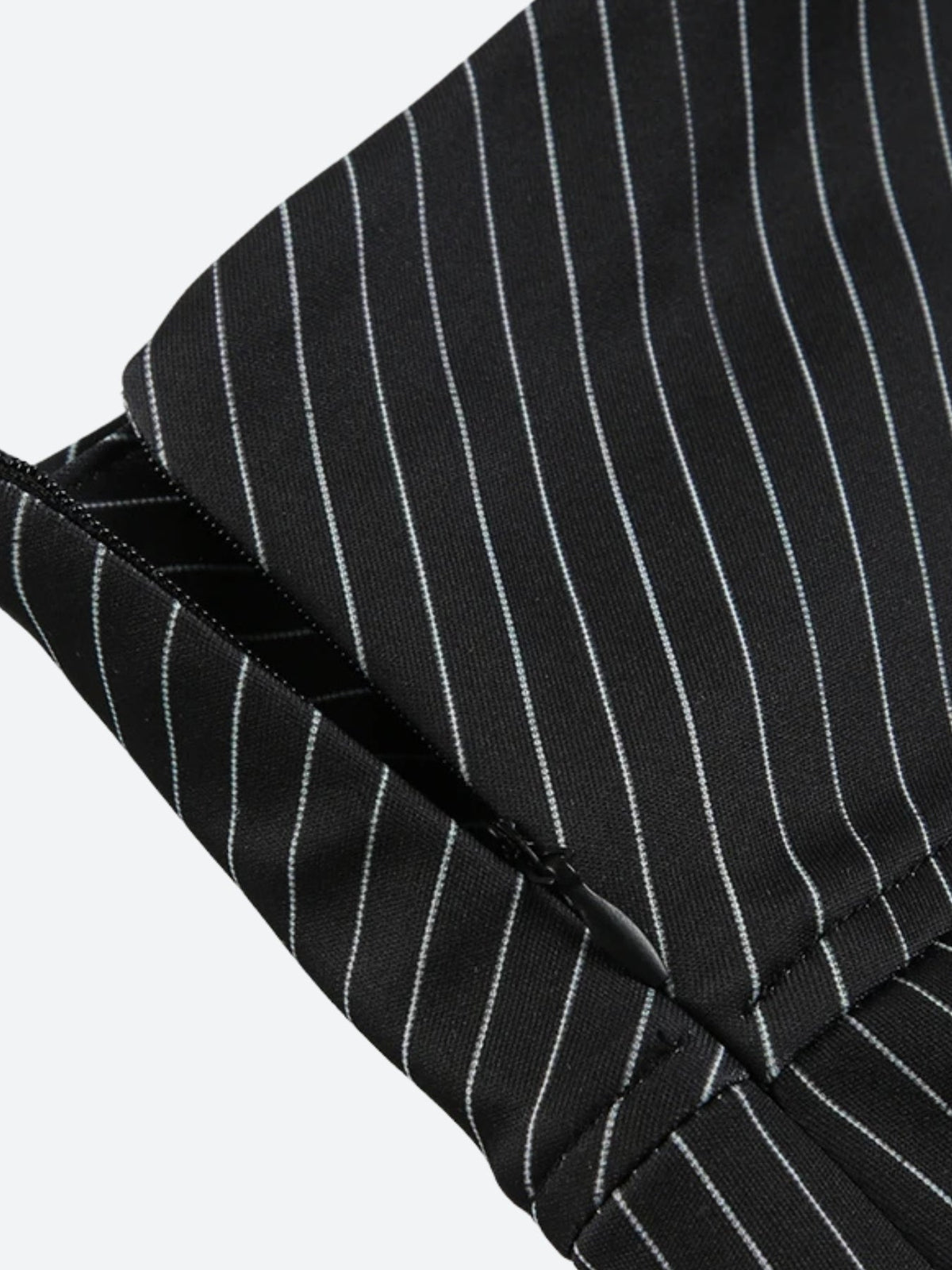 Striped Office Mini Skirt