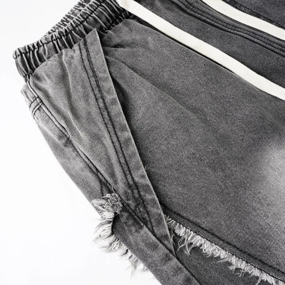 Washed Wide Leg Jeans