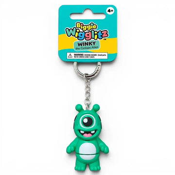 Biggie Wigglitz Winky the Alien Keychain - 66% Bigger