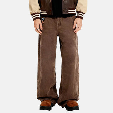 Y2K Brown Wash Jeans