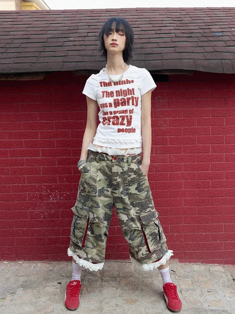 Y2K Crazy Party Graphic Tee