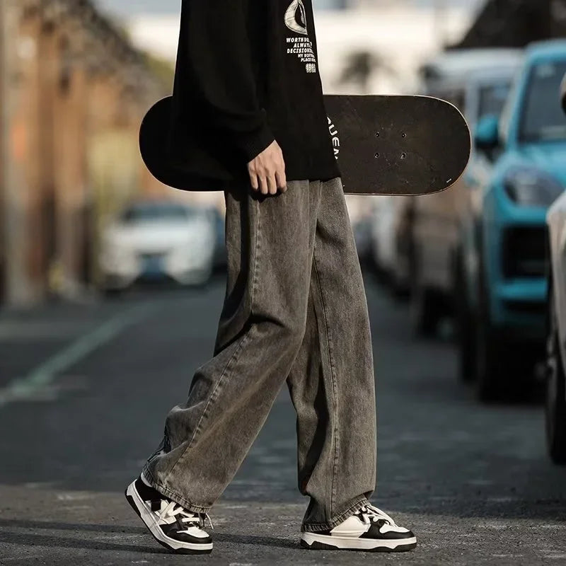 Y2K Graphic Baggy Jeans