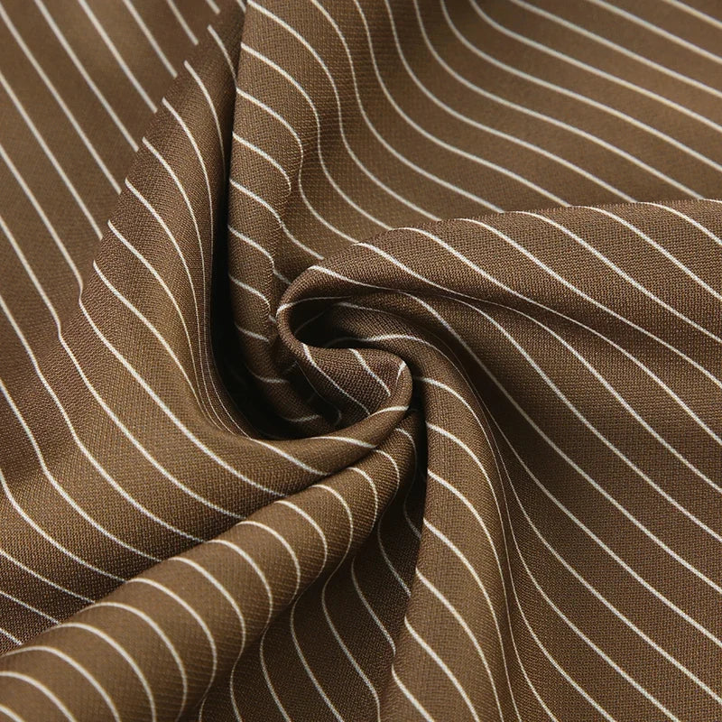 Y2K Pinstripe Baggy Pants