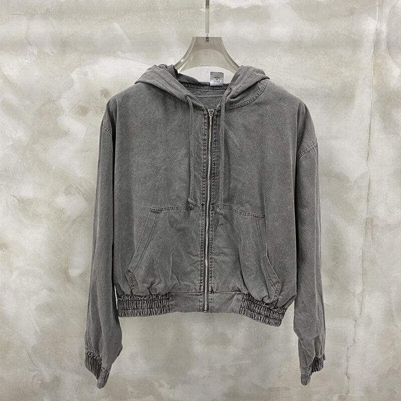 Y2K Retro Zip-Up Hoodie