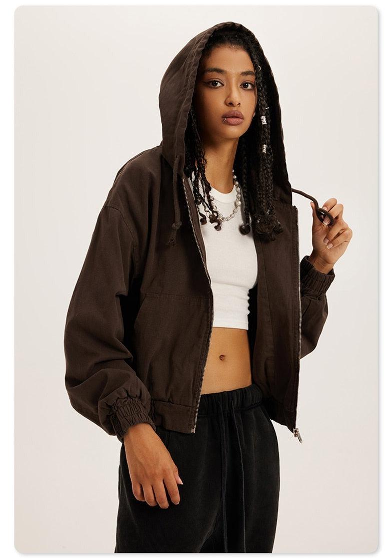 Y2K Retro Zip-Up Hoodie