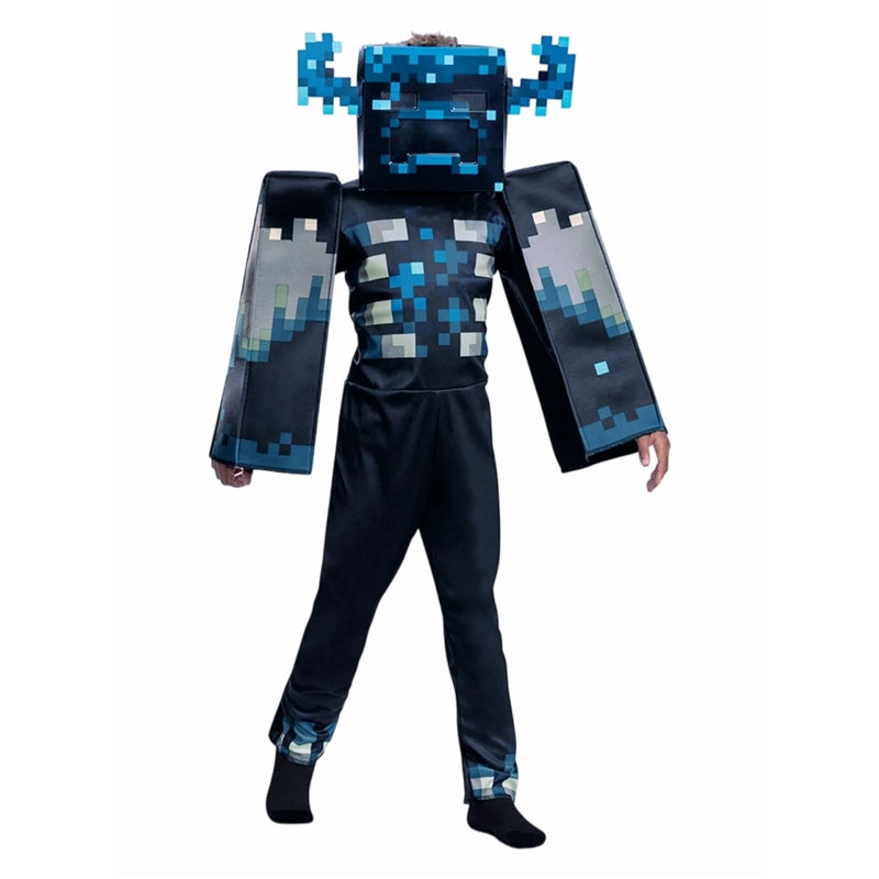 Minecraft Kids Cosplay Costume Full Series Halloween Performance Outfit