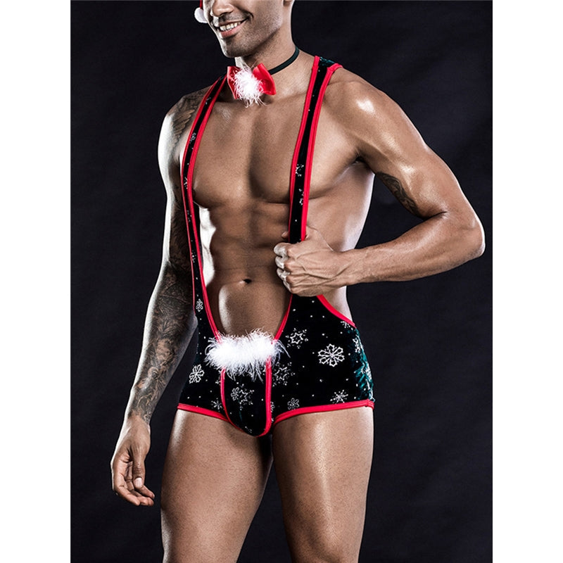 Sexy Christmas Nightclub Performance Cosplay Set