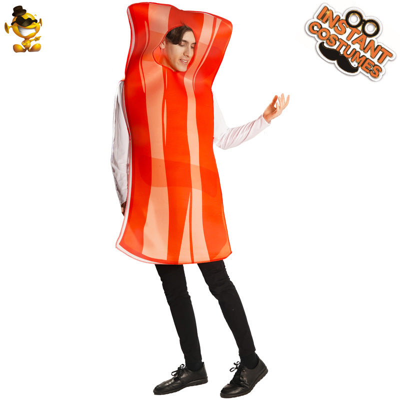 Halloween Adult Bacon Egg Costume Couples Role Play