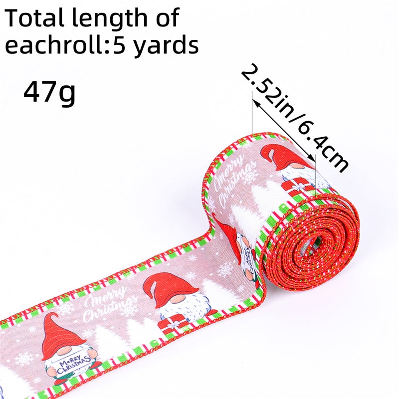 Christmas Tree Ribbon Decorations