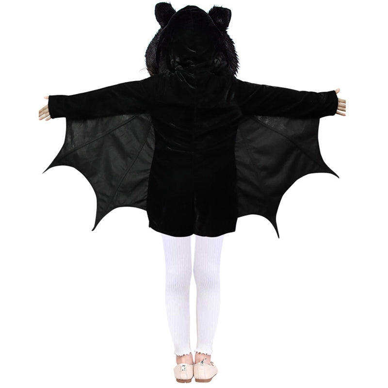 Gilrs Halloween Cosplay Bat Cloak Cape