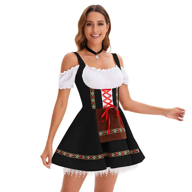 Halloween Party Beer Girl Dress Cosplay Costume
