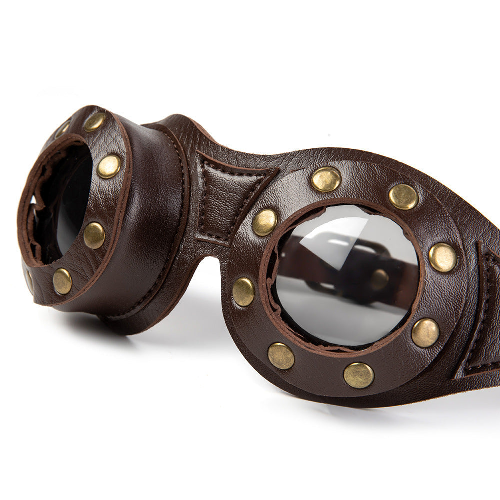 Steampunk Industrial Retro Goggles For Halloween Cosplay Gothic Outdoor Accessories