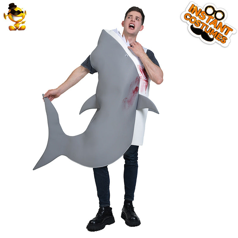 Halloween Adult Shark Costume For Stage Performance