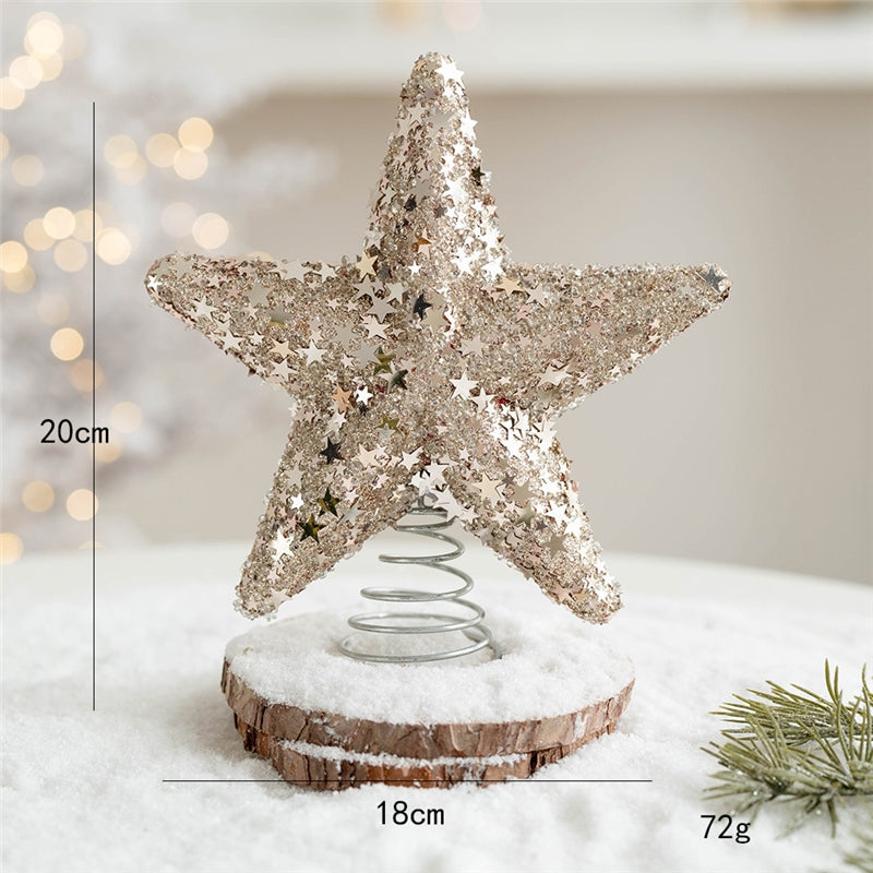 Christmas Foam Tree Topper Star