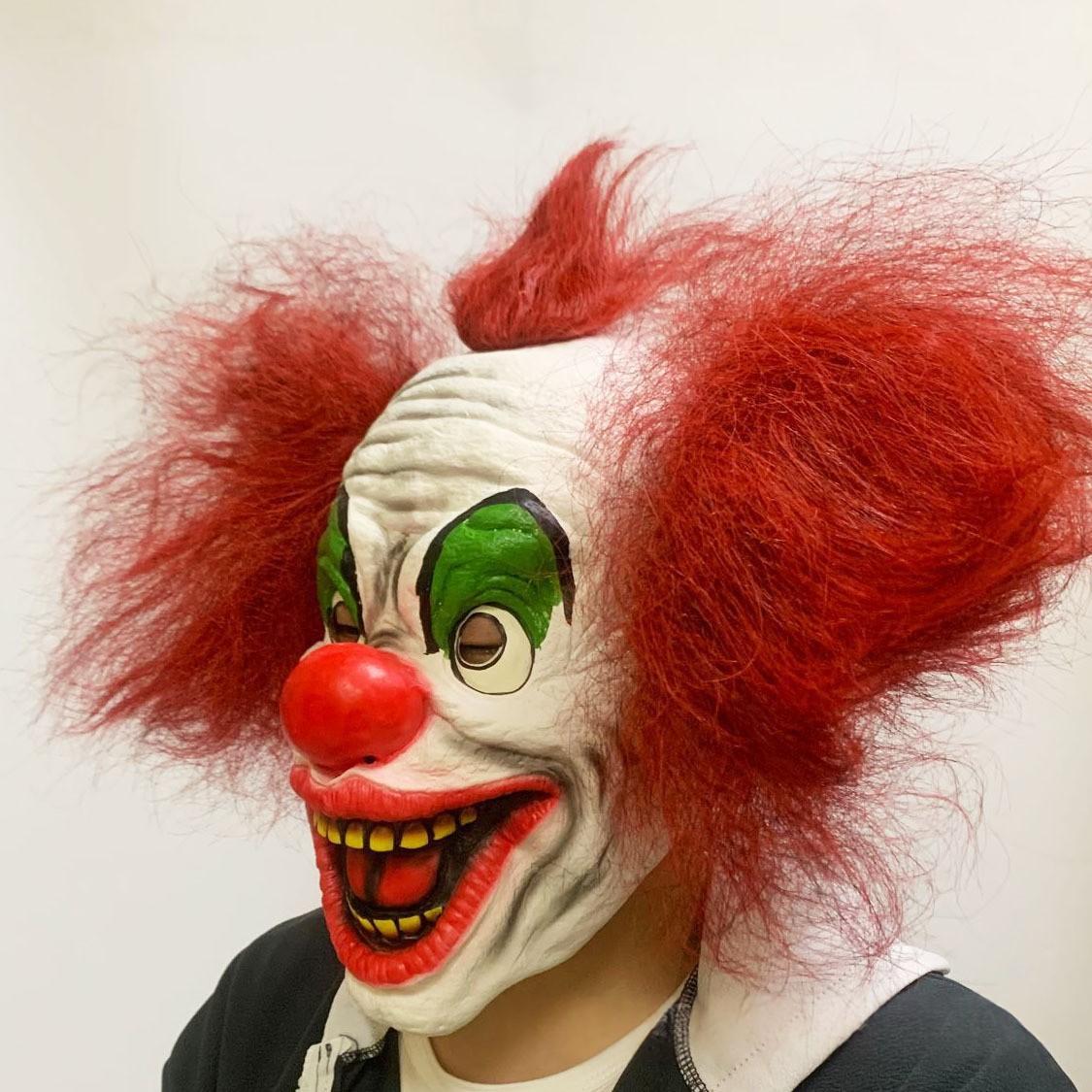 Halloween Christmas Horror Latex Clown Mask
