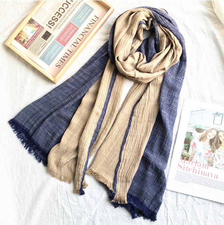 Babakud Sun Protection Scarf Colour Matching Shawl